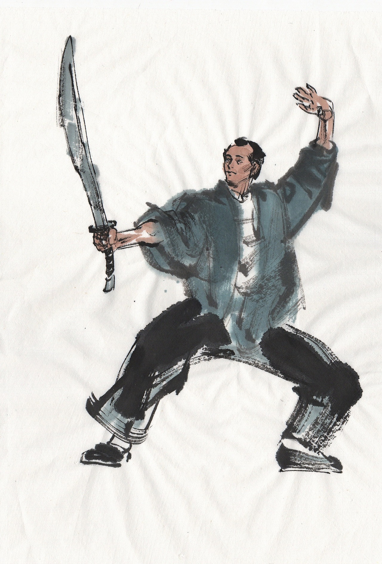 2023年度作品（人物篇）（图ZMzU5MjIxMjA4） - 绘画 - 站酷设计师画水墨的步前川原创素材 - 站酷ZCOOL