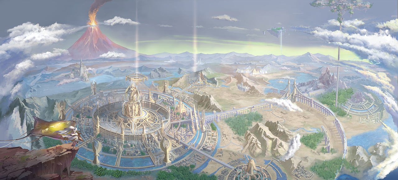 2021-2023游戏场景原画作品集（图ZMzY0MzE3NDA0） - 游戏原画 - 站酷设计师蔡大志原创素材 - 站酷ZCOOL