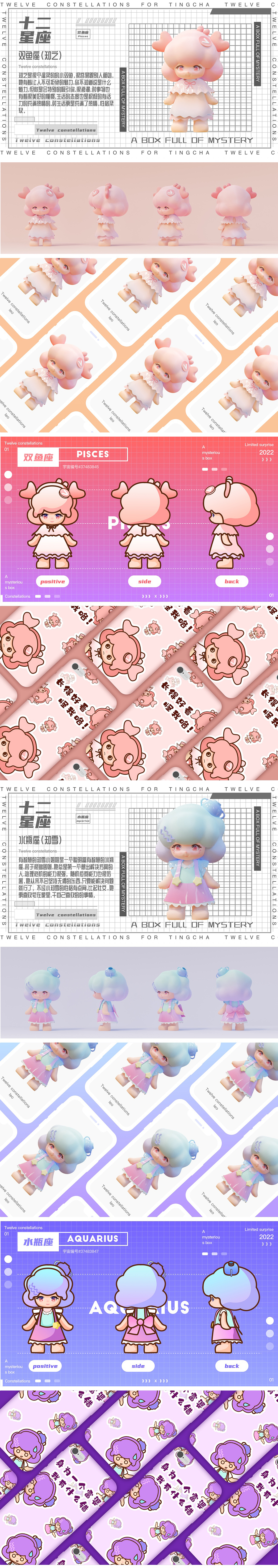 IP设计-十二星座知家系列