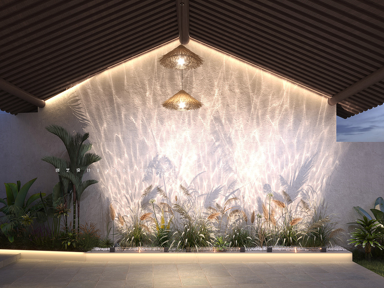 民宿设计/景观/花园/3D效果图