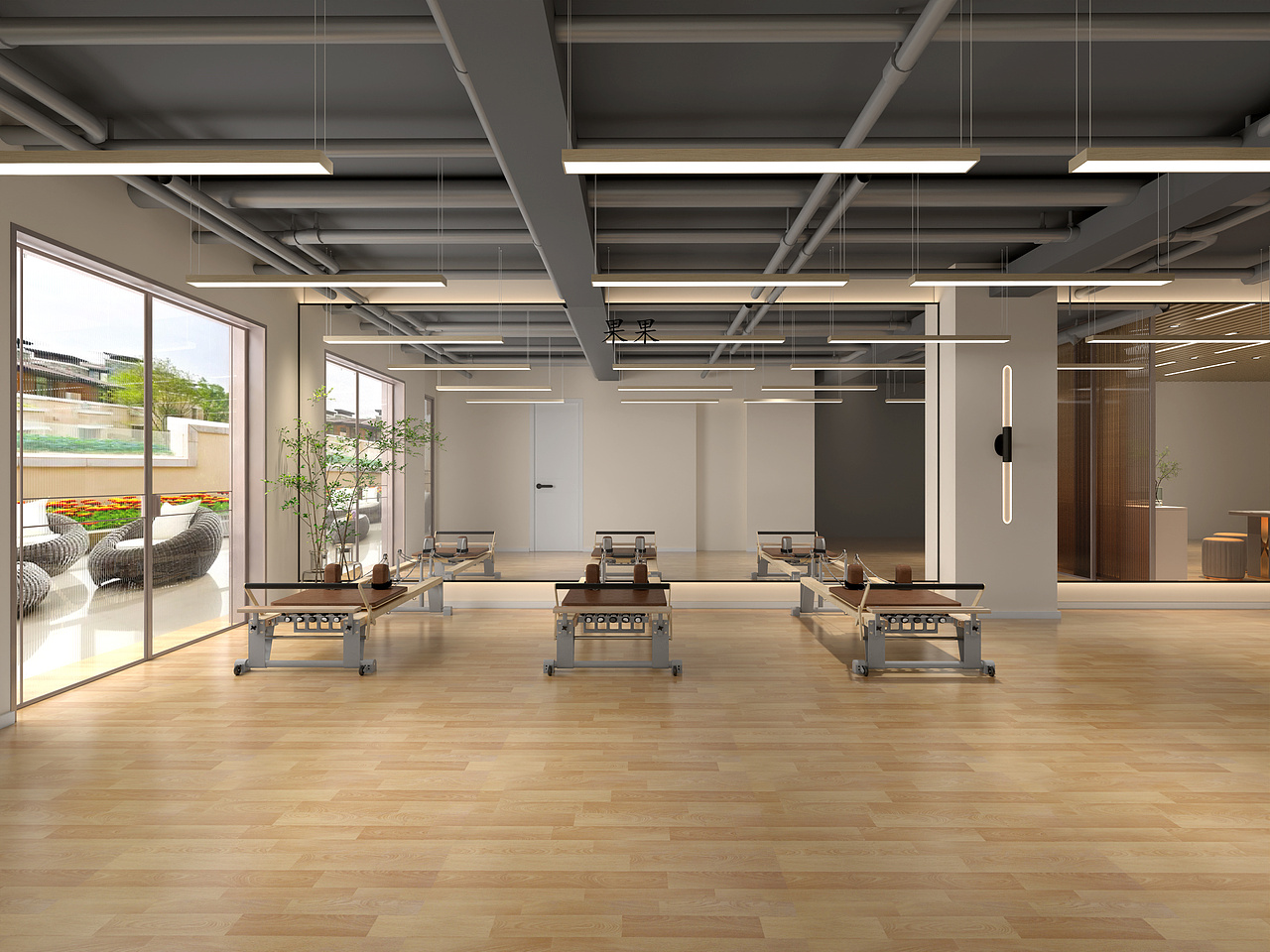 工装案例——健身房