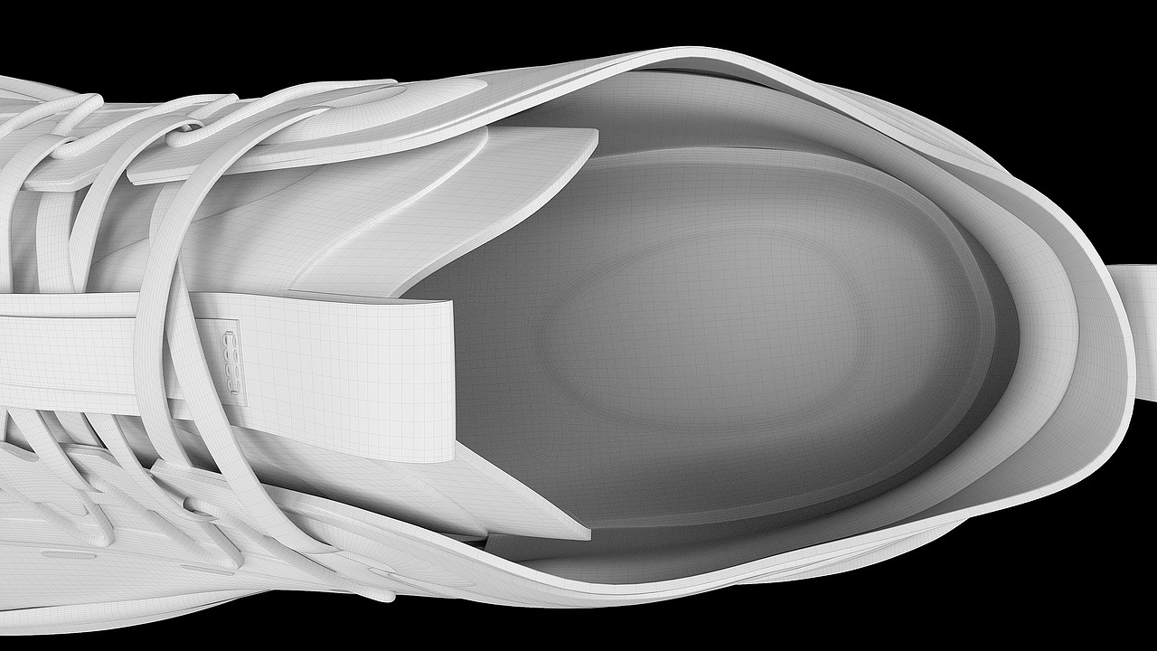 【模型 】2022年1月下旬部分鞋子的建模材质 项目