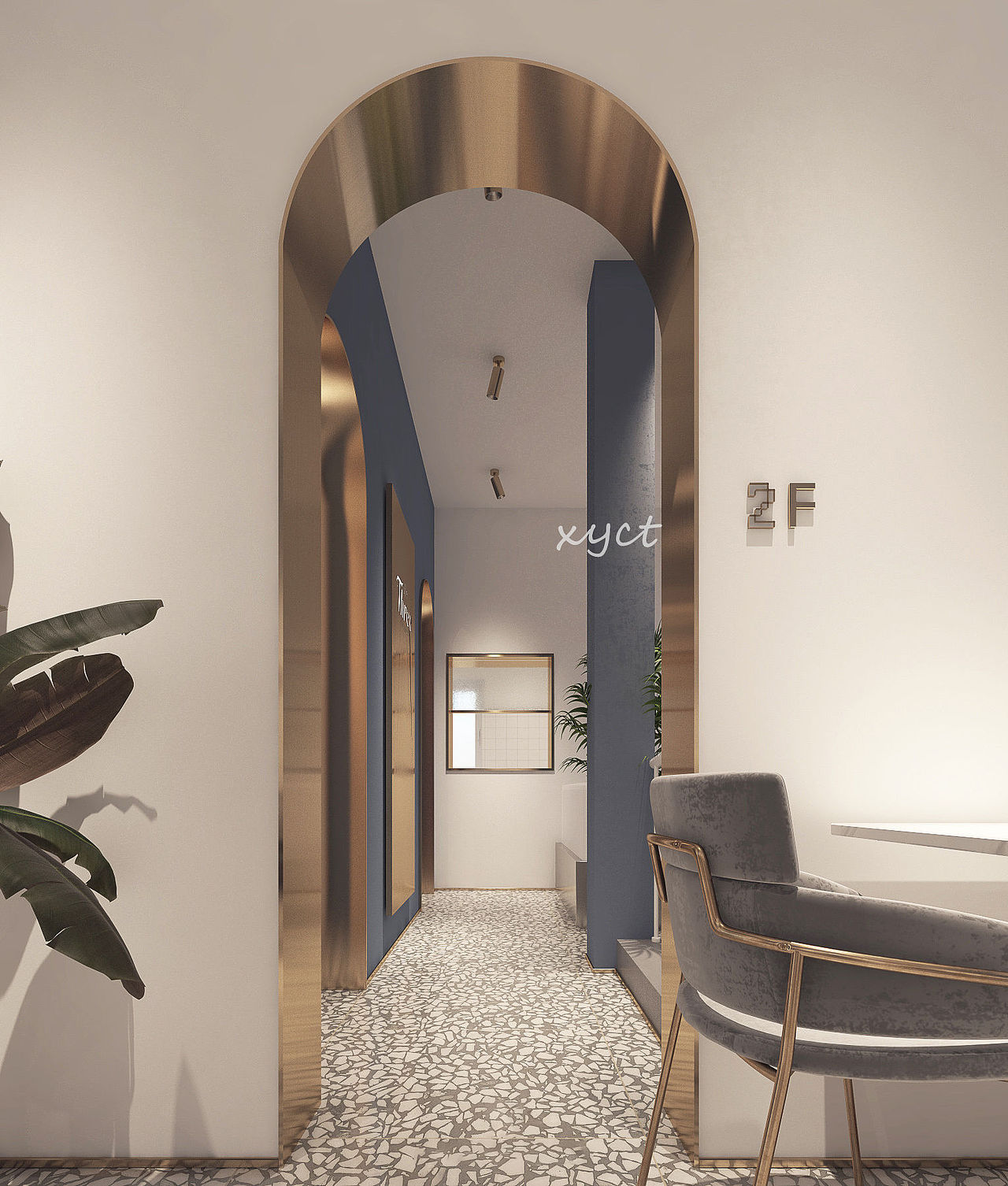 工装//西餐厅效果图