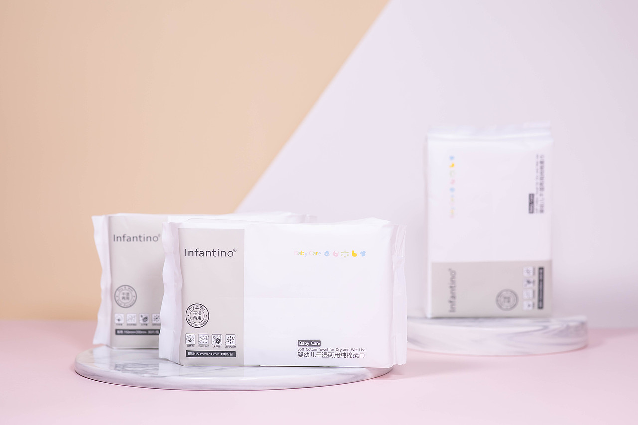 婴儿纸巾包装 包装设计