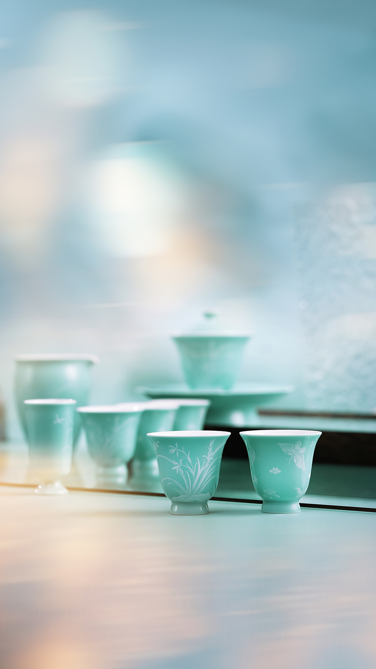 茶具拍摄 茶具创意拍摄 高级感茶具摄影