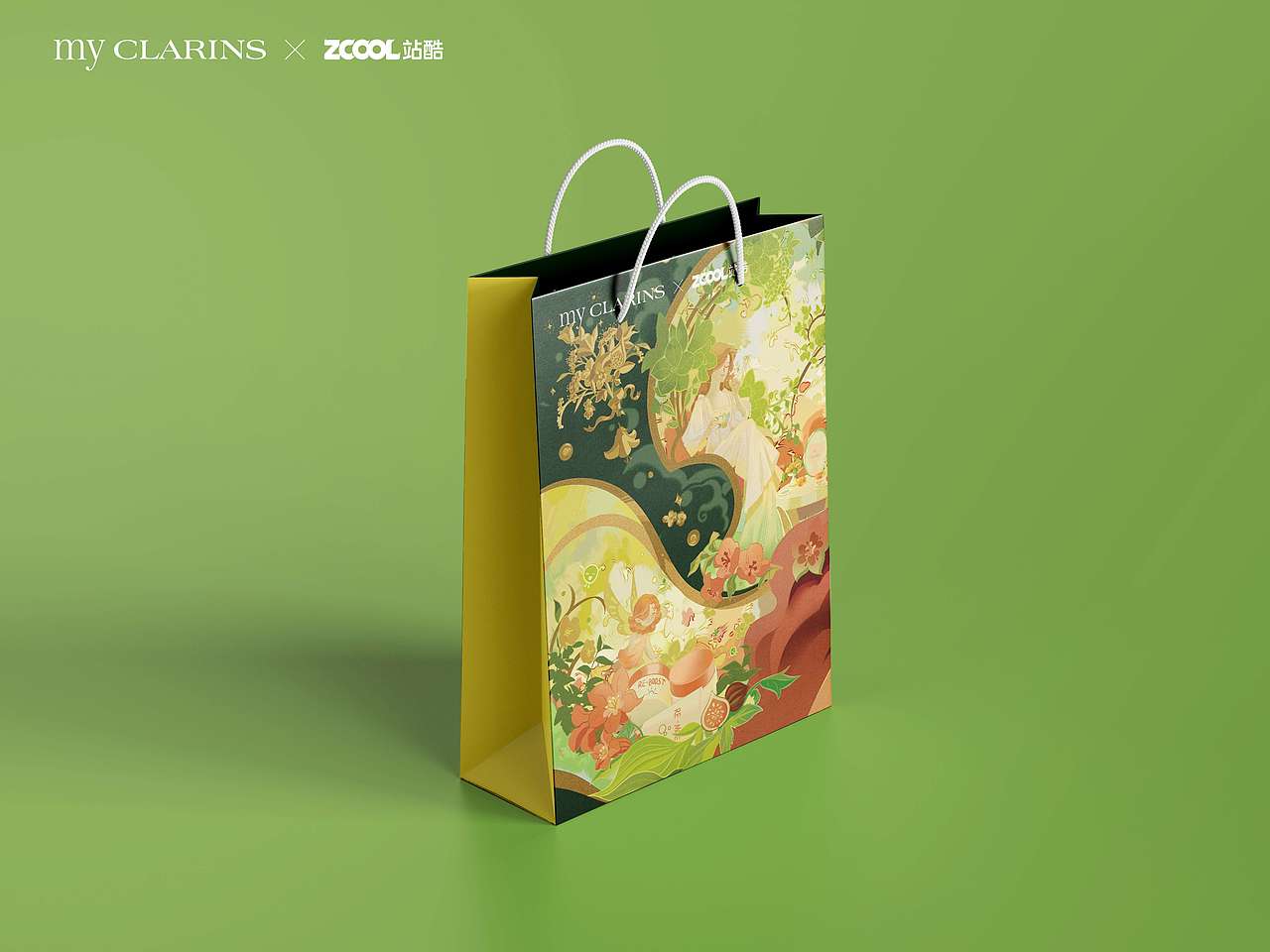 #my CLARINS寻找天然好食肌#夏日自然花园（图ZMjk4Nzk4ODQ0） - 海报 - 站酷设计师莫菀原创素材 - 站酷ZCOOL