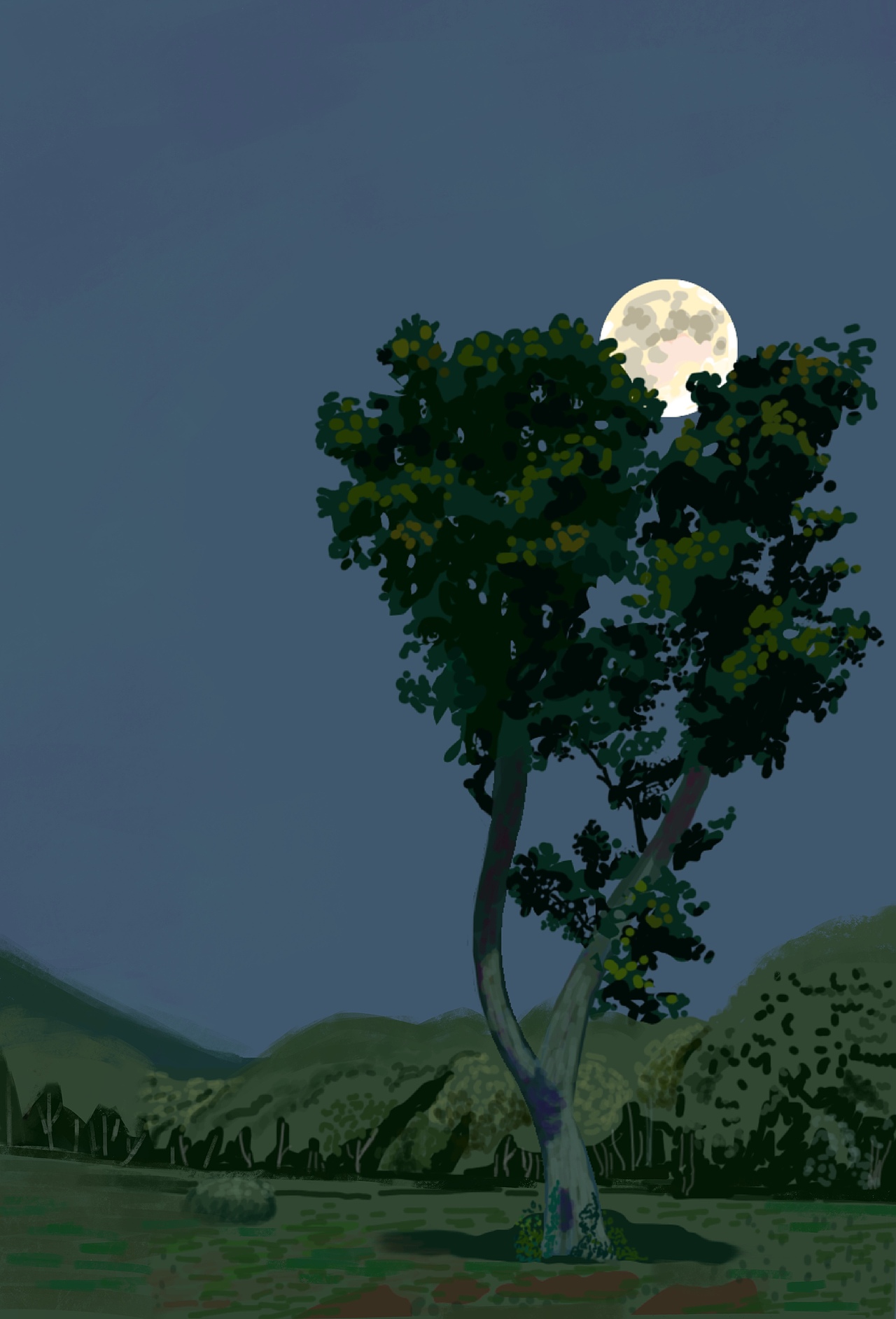 色彩练习100张（55/100）（图ZMzM2MDg4NTEy） - 绘画 - 站酷设计师夏绘生原创素材 - 站酷ZCOOL