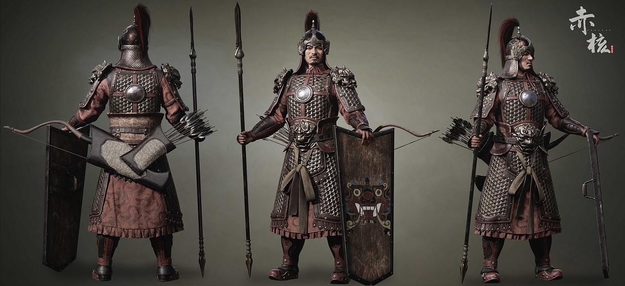 【赤核第八期】次世代角色模型—中国甲胄(一)