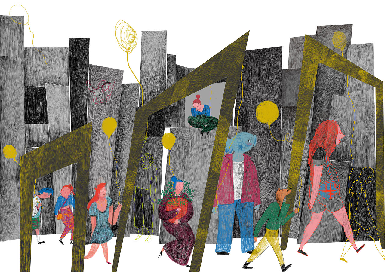 2022上半年其他的练习（图ZMzA3NTEzODY0） - 新锐潮流插画 - 站酷设计师makigugugu原创素材 - 站酷ZCOOL