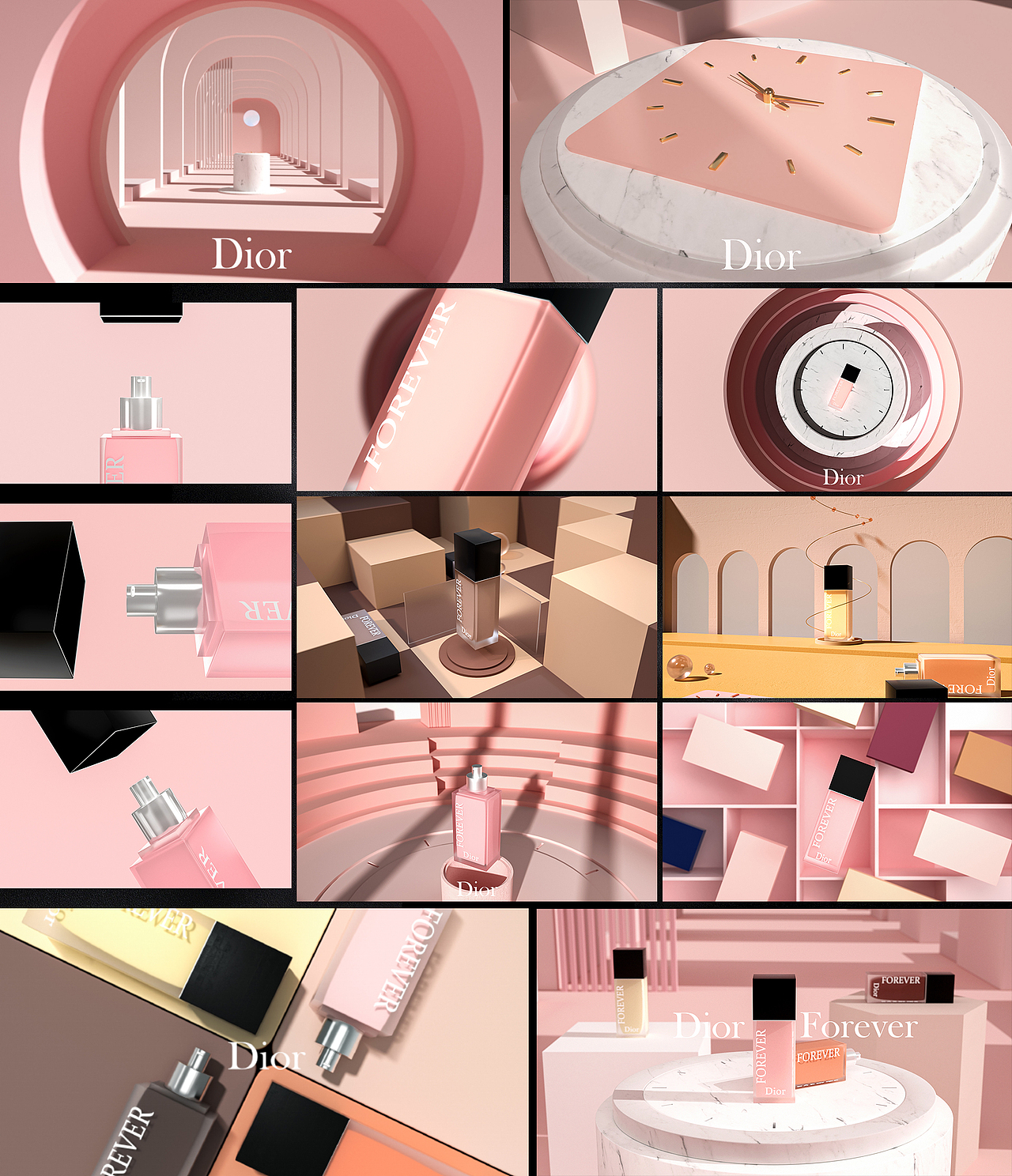 「 Dior × Cosmetics | 迪奥产品动画 」