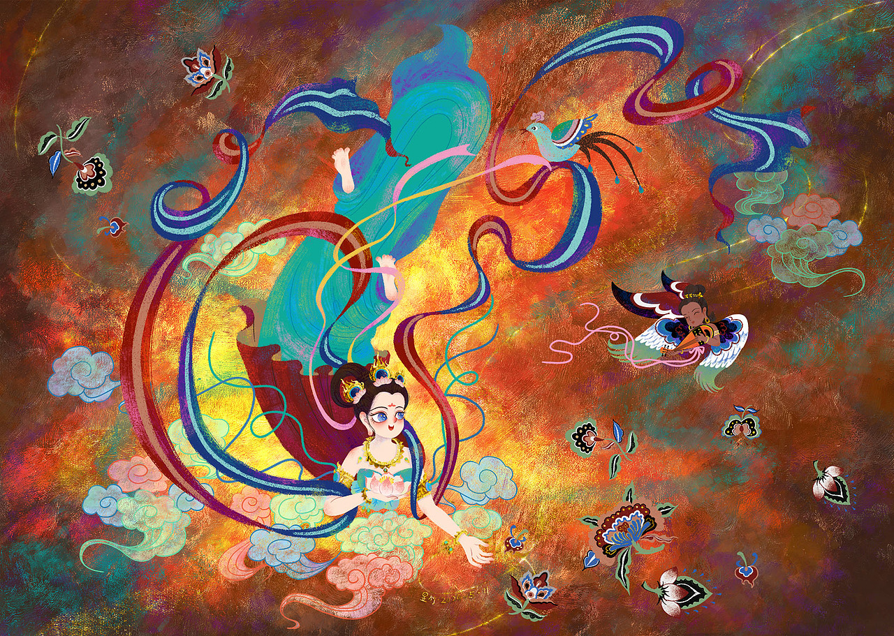 《敦煌遗珠》,敦煌菩萨,敦煌飞天