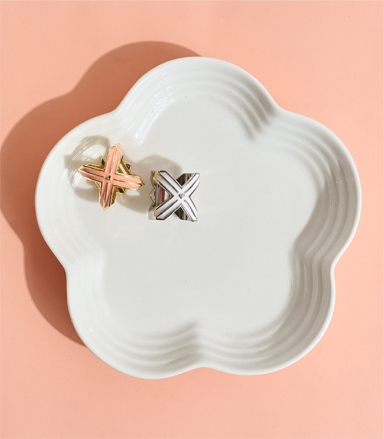 “X”环丝巾扣设计 | Scarf Ring Design