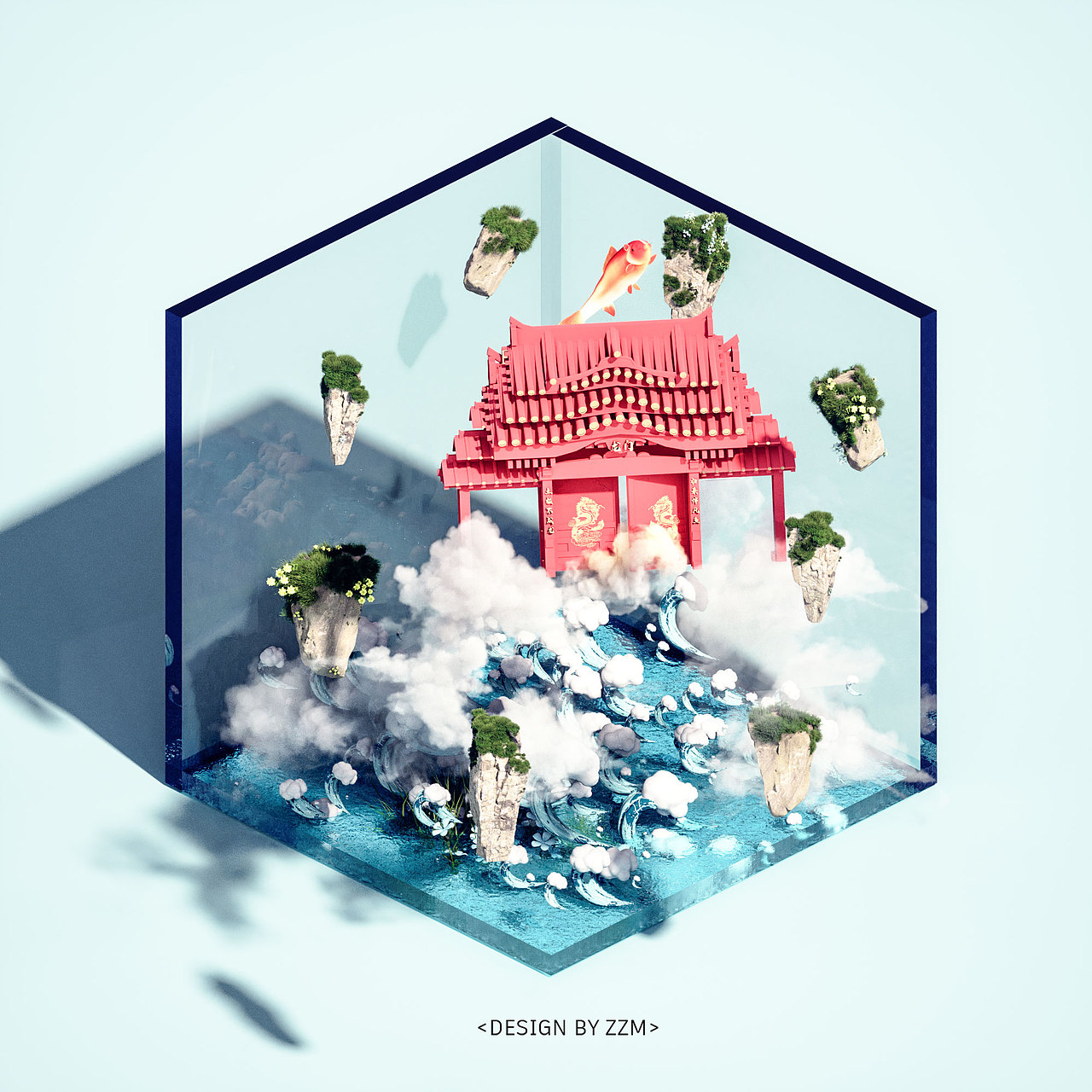 做了很多版的鲤鱼“跃”龙门(图ZMzE2MzgxOTky) - 场景 - 站酷设计师拟哒耶原创素材 - 站酷ZCOOL