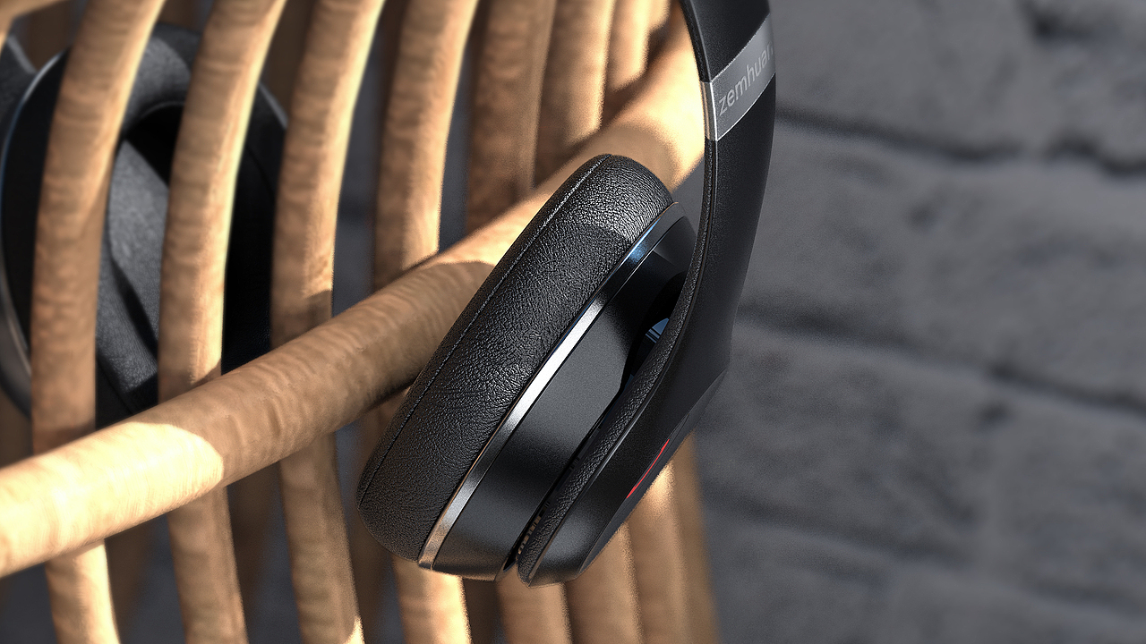 2022款 [耳機(jī)產(chǎn)品丨渲染練習(xí)①] 產(chǎn)品表現(xiàn)の渲染（圖ZMzA1NTgyOTcy） - 其他三維 - 站酷設(shè)計(jì)師Answered原創(chuàng)素材 - 站酷ZCOOL