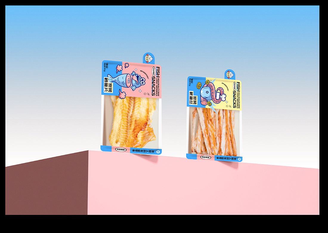 《 粤辣零食 》鱼类零食品牌 — 年轻人的有益零食（图ZMzY4NzE0MTYw） - 品牌 - 站酷设计师光杆司令ToTORO原创素材 - 站酷ZCOOL
