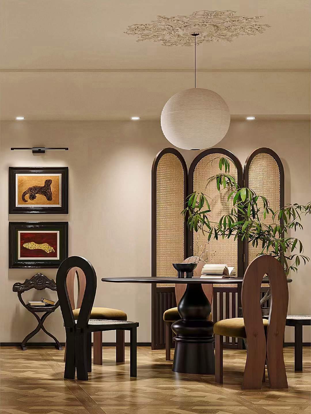 🎥电影感的法式中古设计（图ZMzY3MTc4NDEy） - 家装设计 - 站酷设计师姜婉婉原创素材 - 站酷ZCOOL