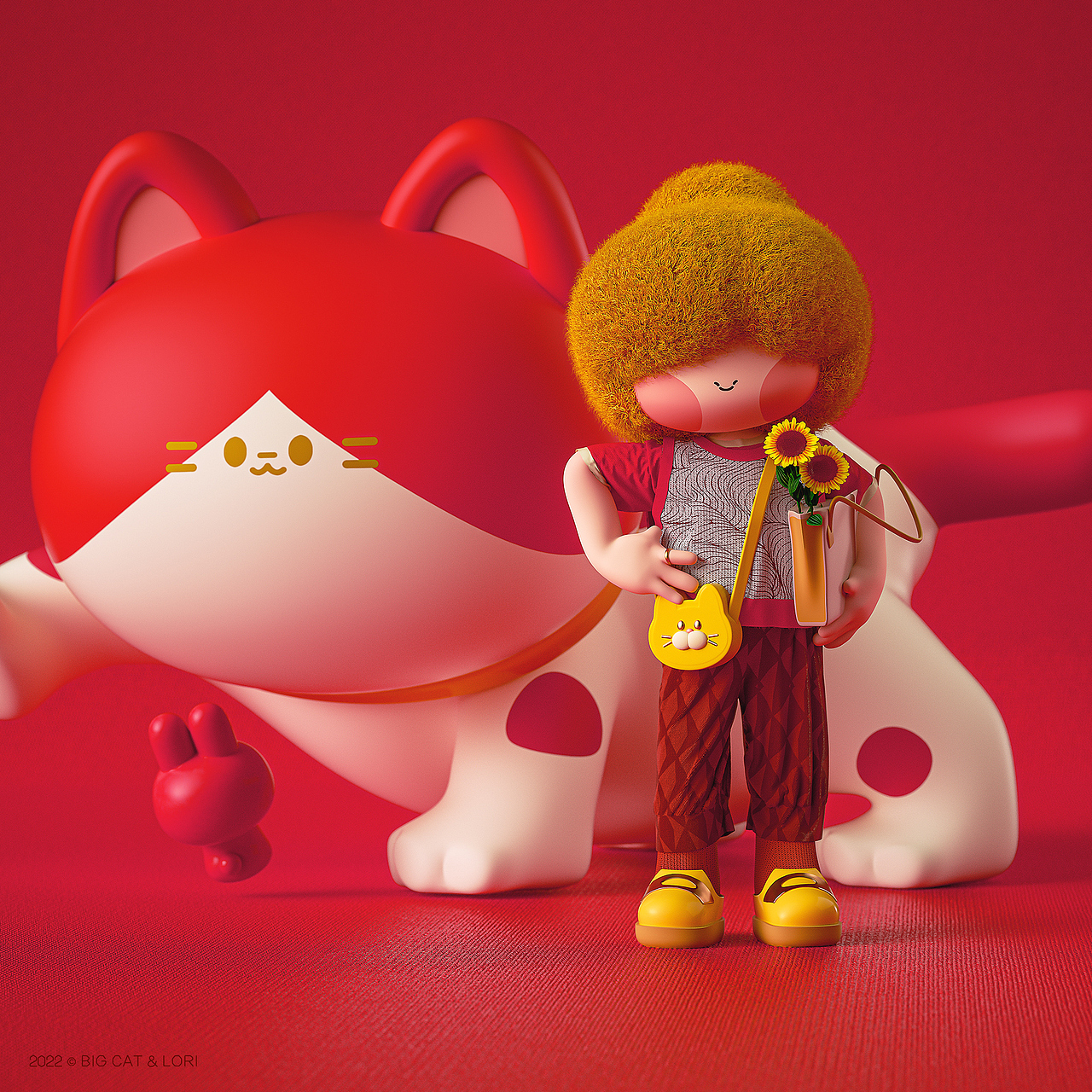 BIG CAT&LORI Characters 3.0-大猫女孩系列