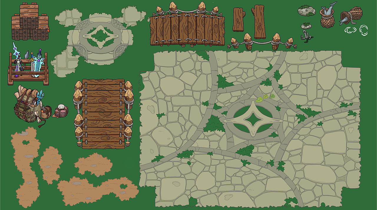 2021-2023游戏场景原画作品集（图ZMzY0MzE3NTA0） - 游戏原画 - 站酷设计师蔡大志原创素材 - 站酷ZCOOL