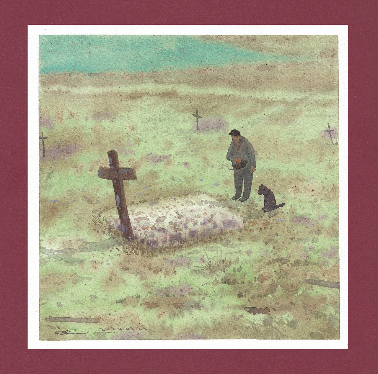 『画本系列』我的第51-53本画本-一人一狗的生活游记（图ZMzYzMzkyNTEy） - 绘画 - 站酷设计师画画的陈一丘原创素材 - 站酷ZCOOL