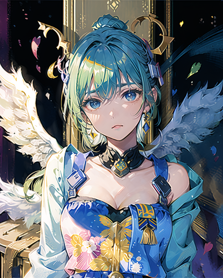 AI画了几个动漫周姐controlnet 动作插件测试