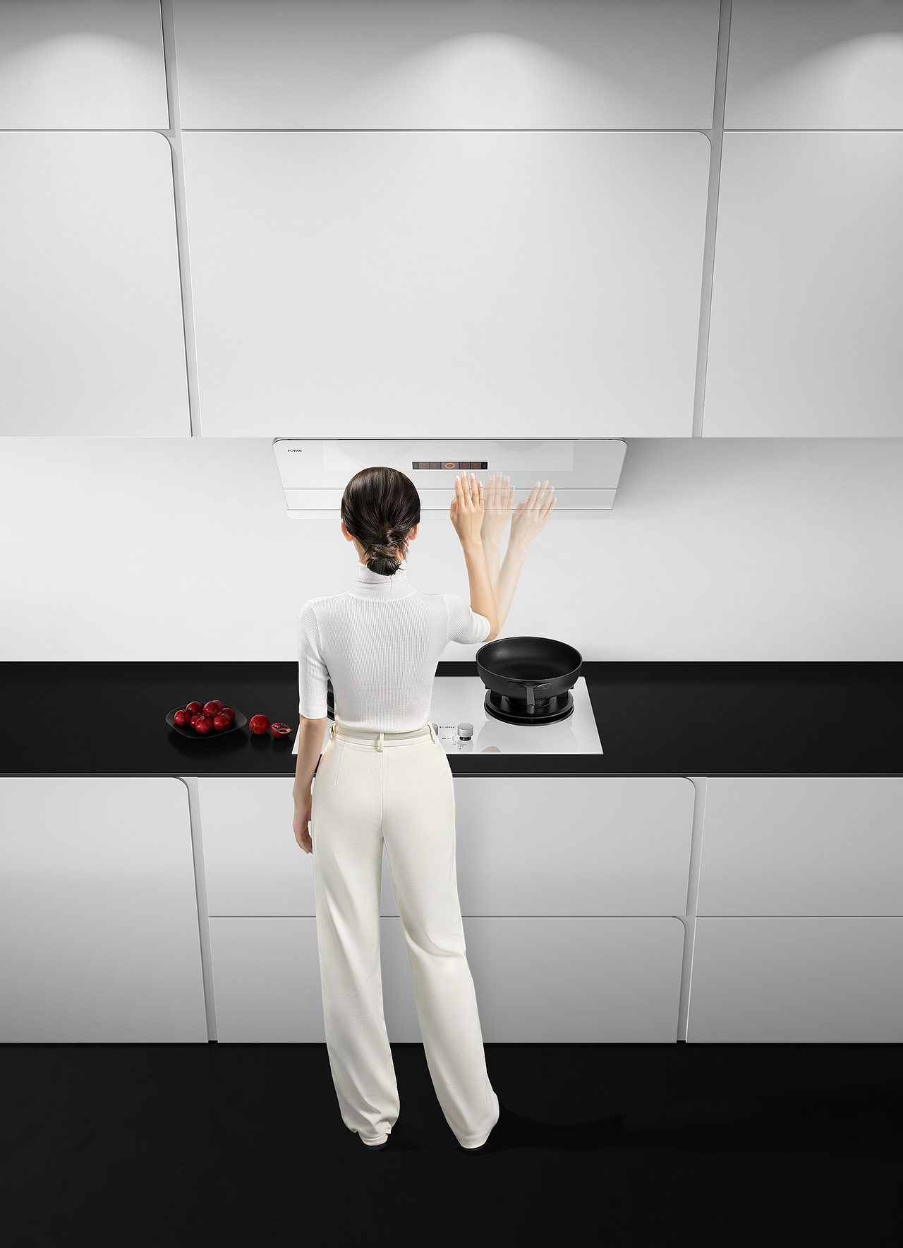 方太F1新月套系视觉分享 油烟机篇（图ZMzU2NDMyNzg0） - 电商 - 站酷设计师莳瑞旗亭原创素材 - 站酷ZCOOL