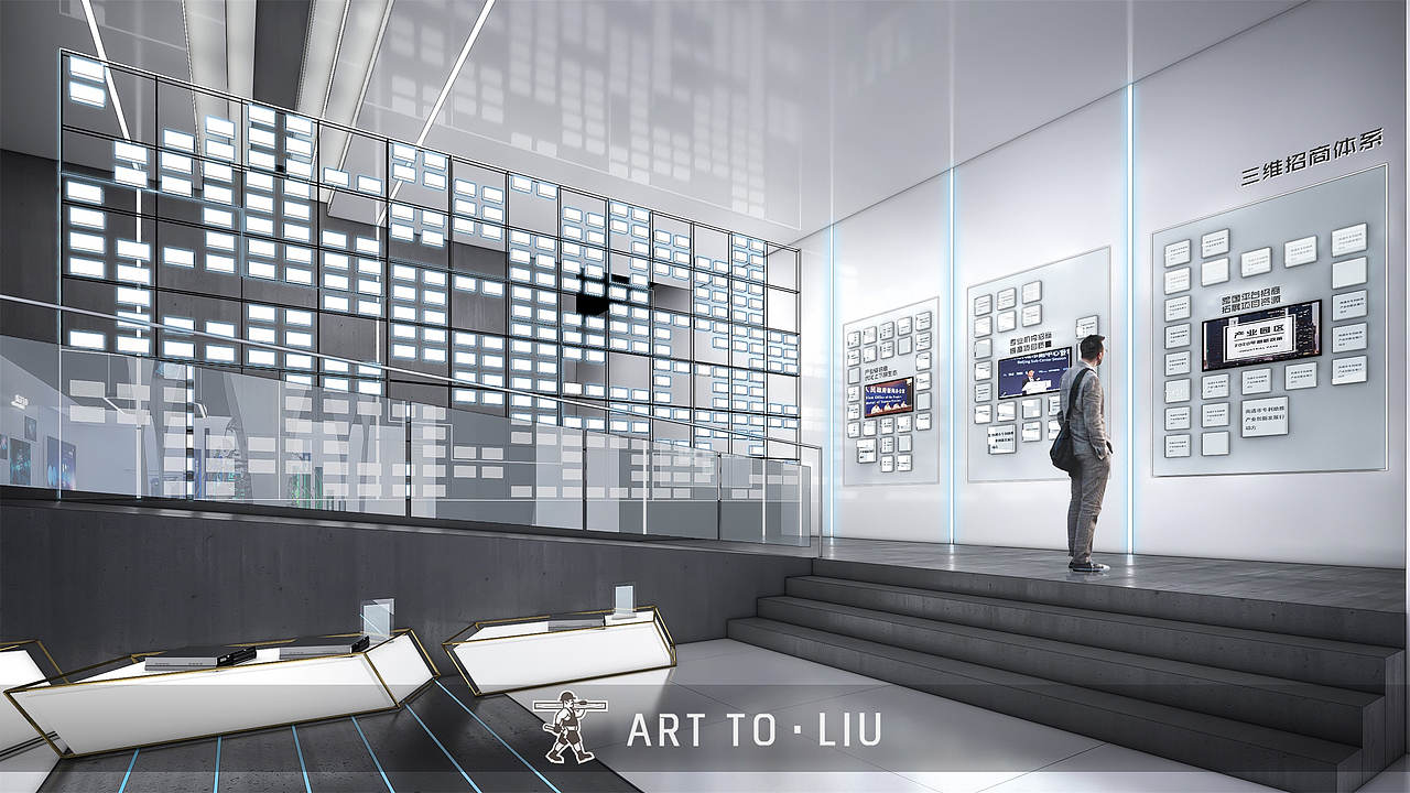 某一个产业园展示馆（图ZMzMzODY0MTYw） - 建筑/空间 - 站酷设计师刘嘉俊1原创素材 - 站酷ZCOOL