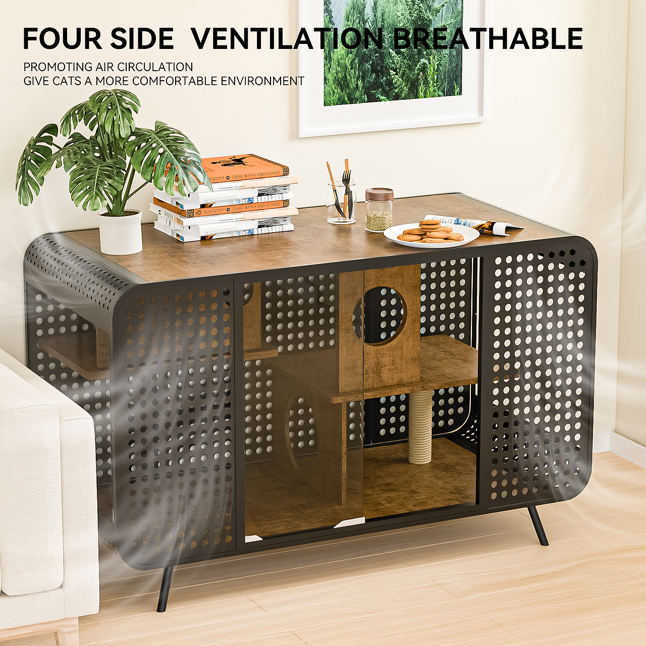 亚马逊A+ cat carrier-猫笼