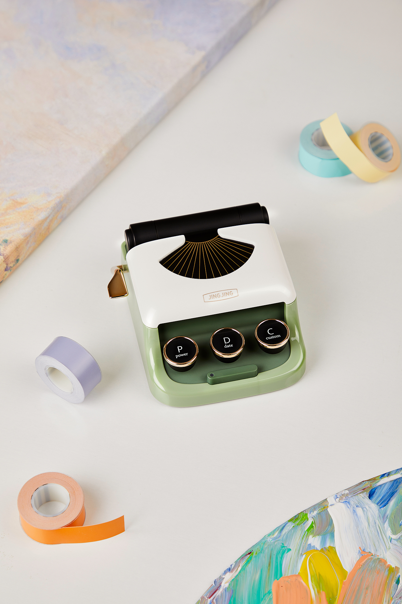 拍了一款好看又实用的标签机（图ZMzUwMzYzNTcy） - 产品摄影 - 站酷设计师摄影师_暮辰原创素材 - 站酷ZCOOL