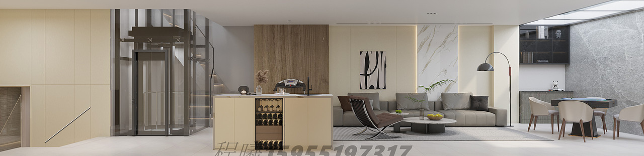 家装客餐厅卧室效果图表现