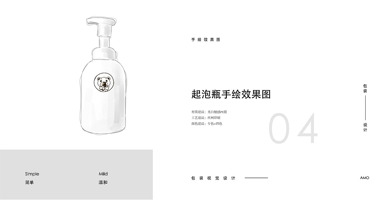 包装瓶器手绘效果图练习2019年