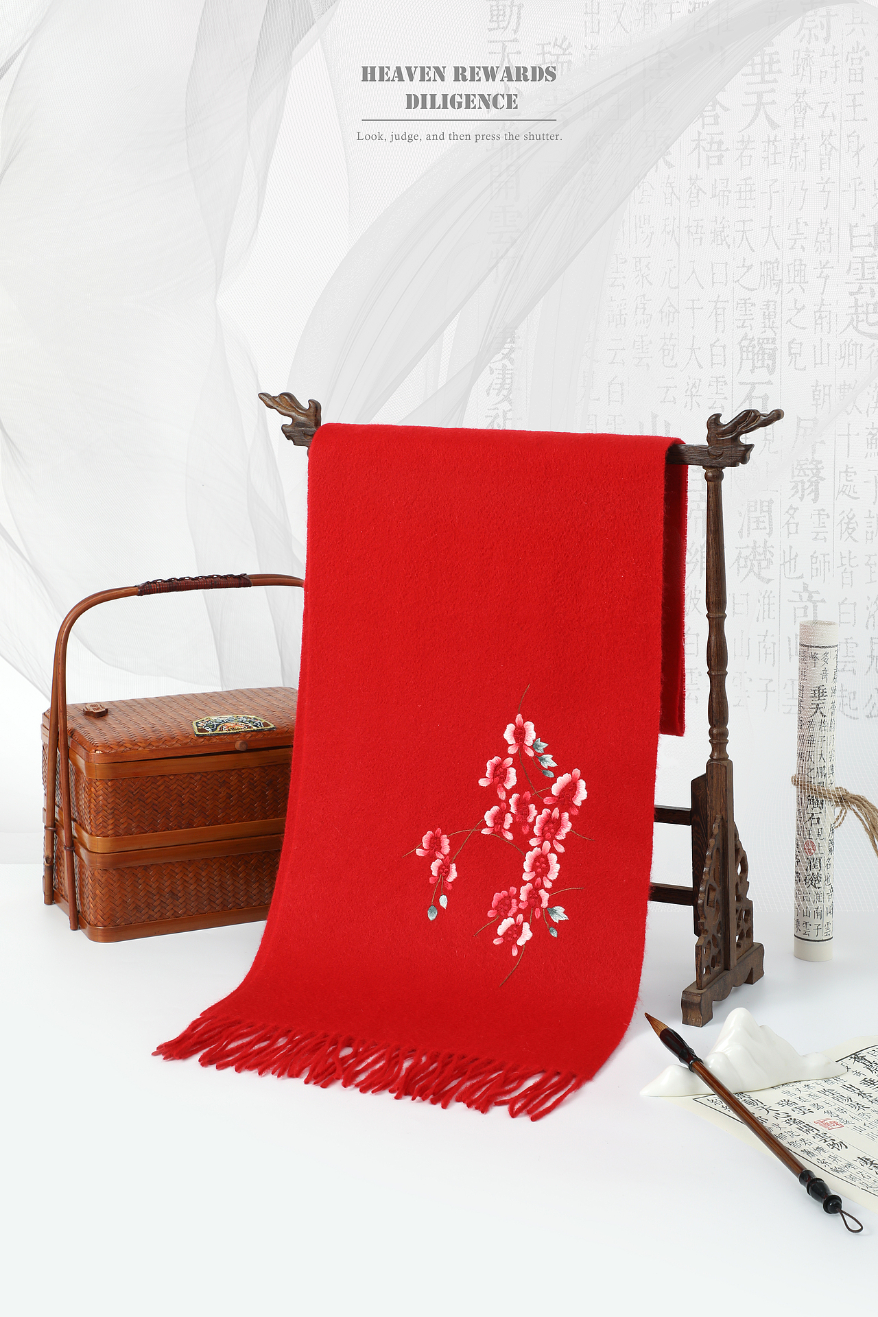 中国风围巾拍摄（图ZMzI5MzA0NzUy） - 产品摄影 - 站酷设计师Xeaow原创素材 - 站酷ZCOOL