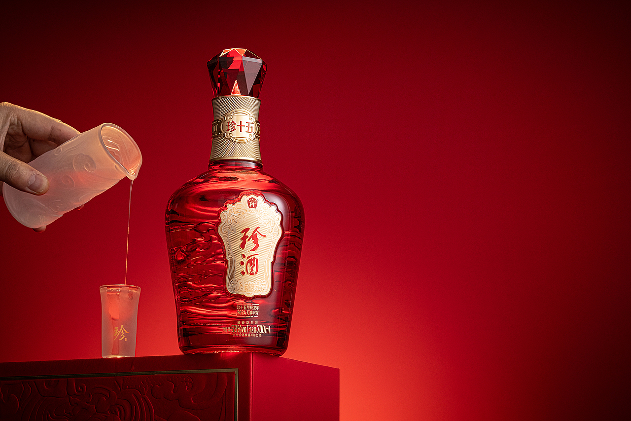产品摄影-白酒拍摄-珍酒-珍十五万事兴龙（图ZMzU5MDIzMjYw） - 产品摄影 - 站酷设计师叁羽映画原创素材 - 站酷ZCOOL