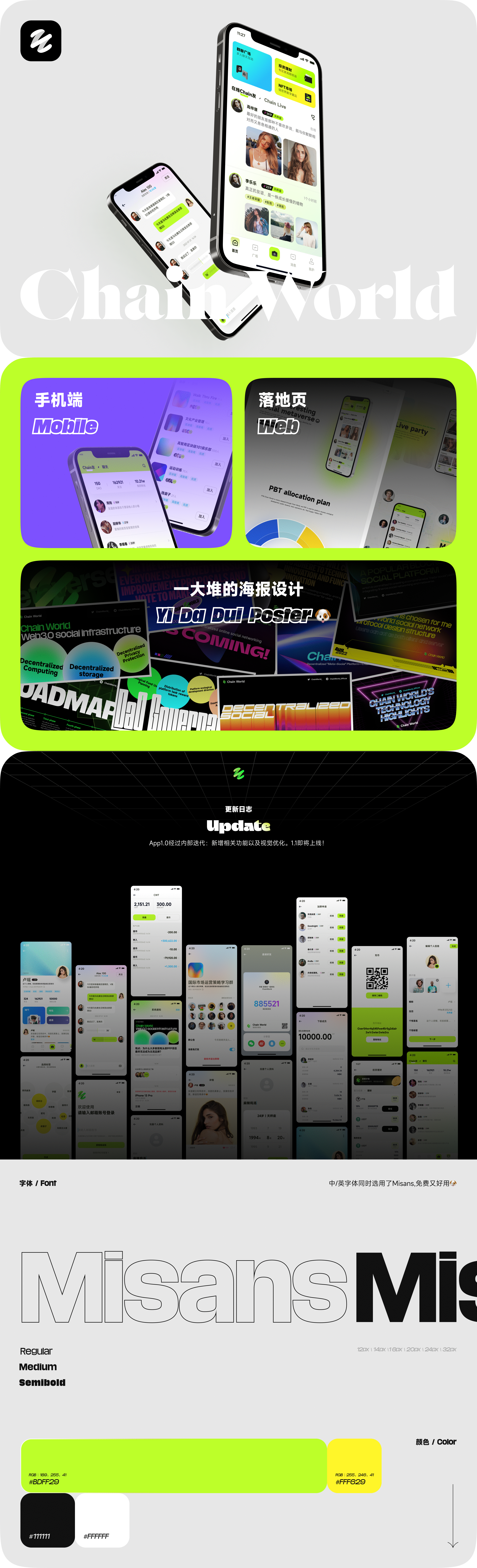 CW区块链社交产品