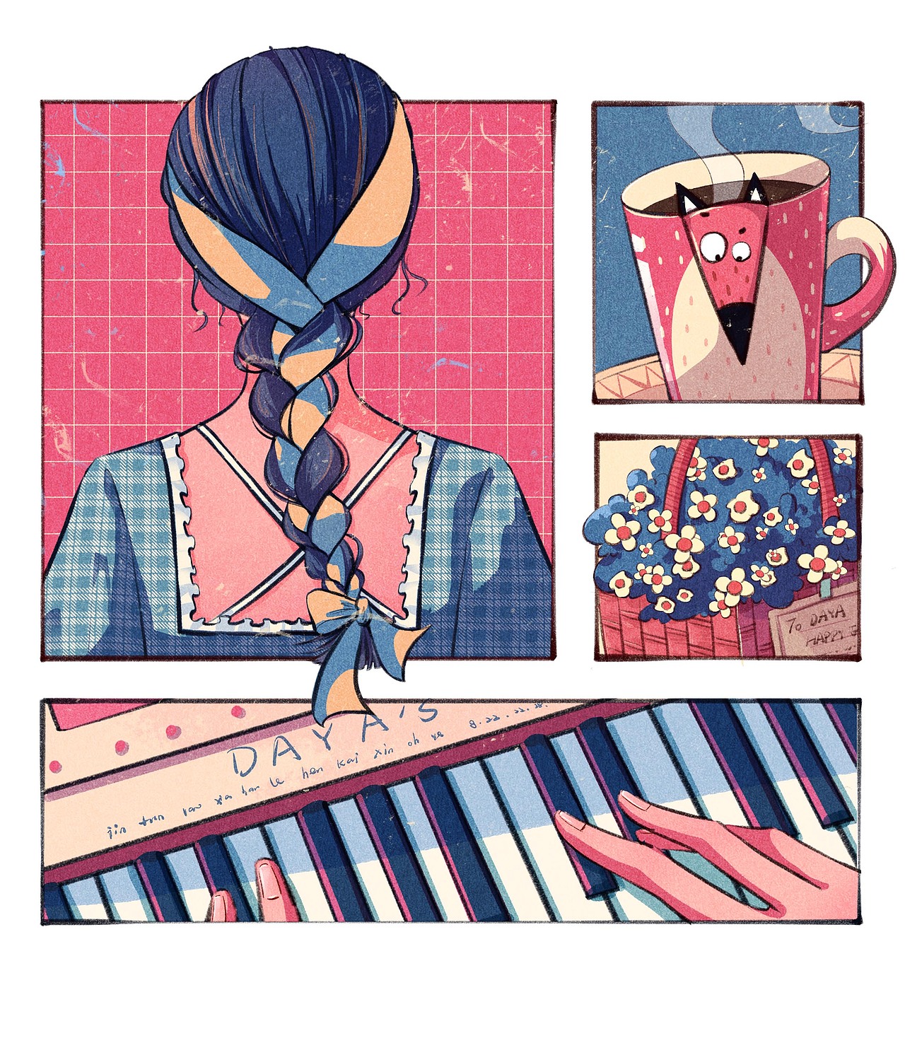 分镜插画合集4（图ZMzY5MTQ4MzMy） - 创作习作 - 站酷设计师香菜豆浆原创素材 - 站酷ZCOOL