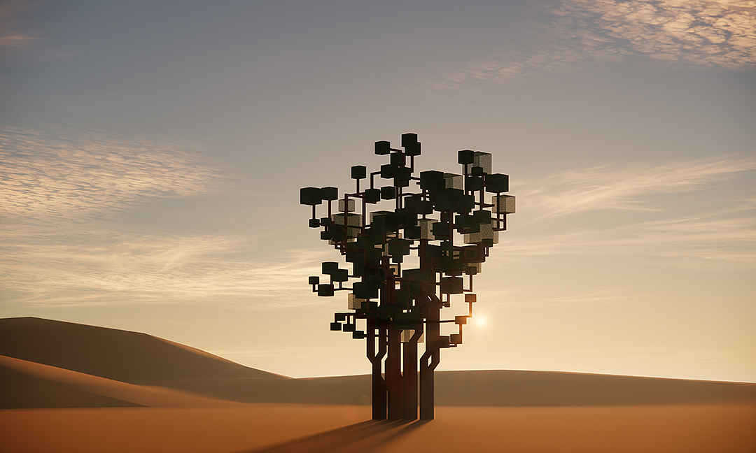 《生命之树》入选中国·民勤第五届沙漠雕塑国际创作营（图ZMzI5MTA2NTY0） - 雕塑 - 站酷设计师田介设计原创素材 - 站酷ZCOOL