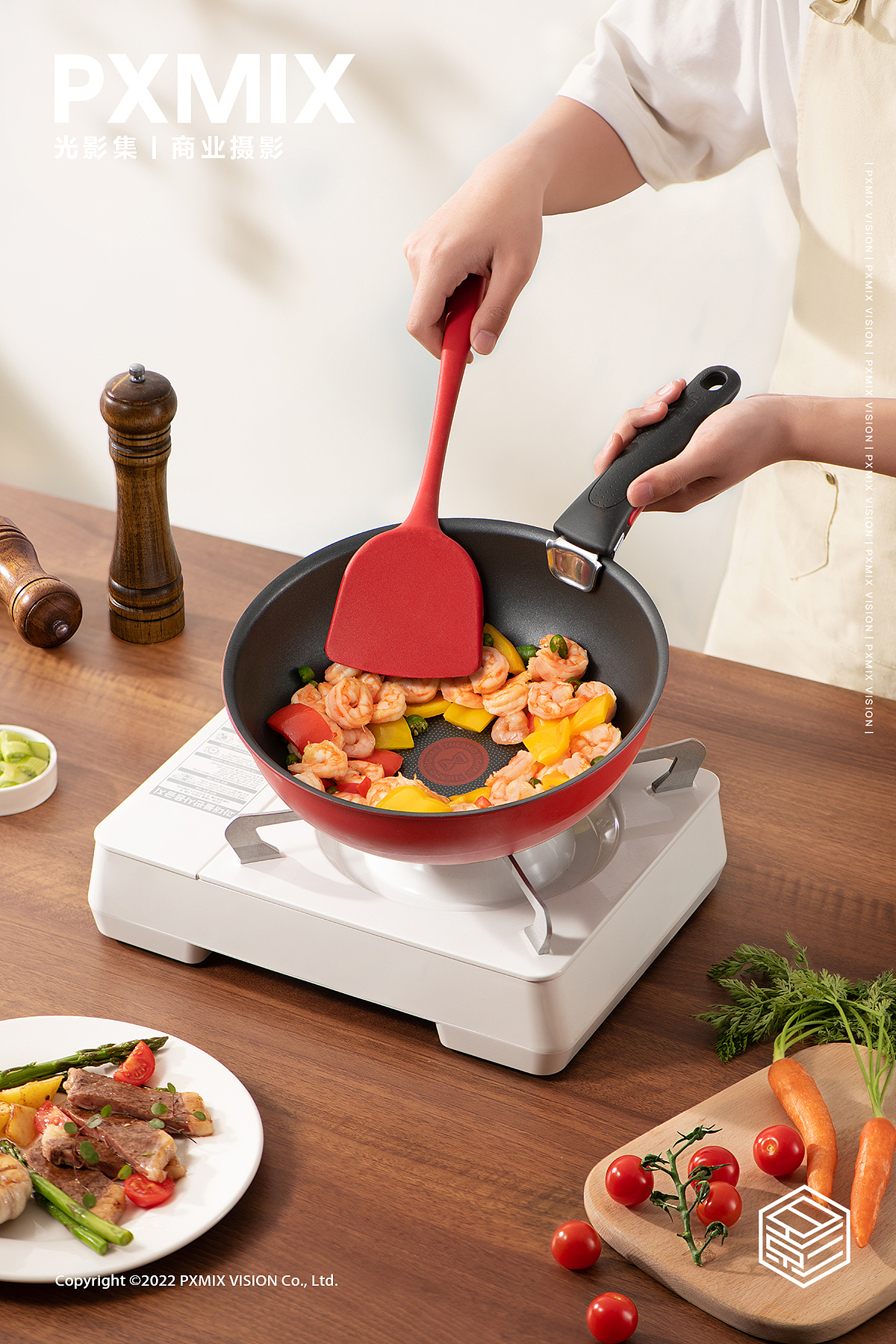 锅具摄影丨tefal 锅具 x 光影集 PXMIX（图ZMzM3NTQ5MjI0） - 产品摄影 - 站酷设计师光影集原创素材 - 站酷ZCOOL