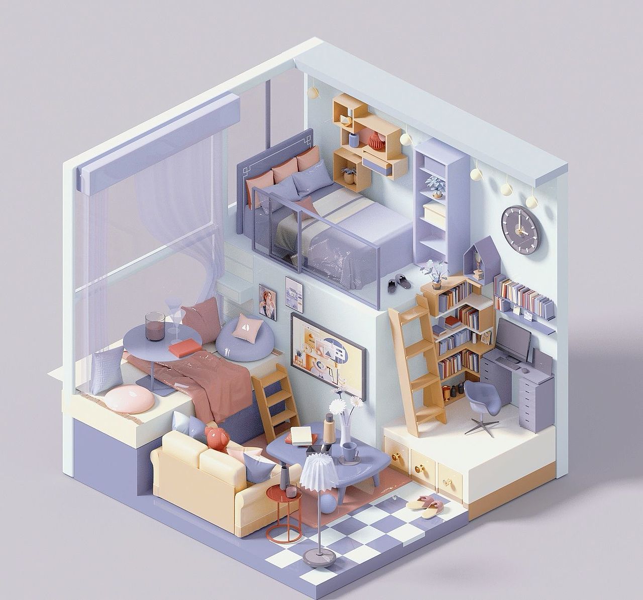 OC第二十一期学员作品——NiaoNiao的C4D课堂(上)