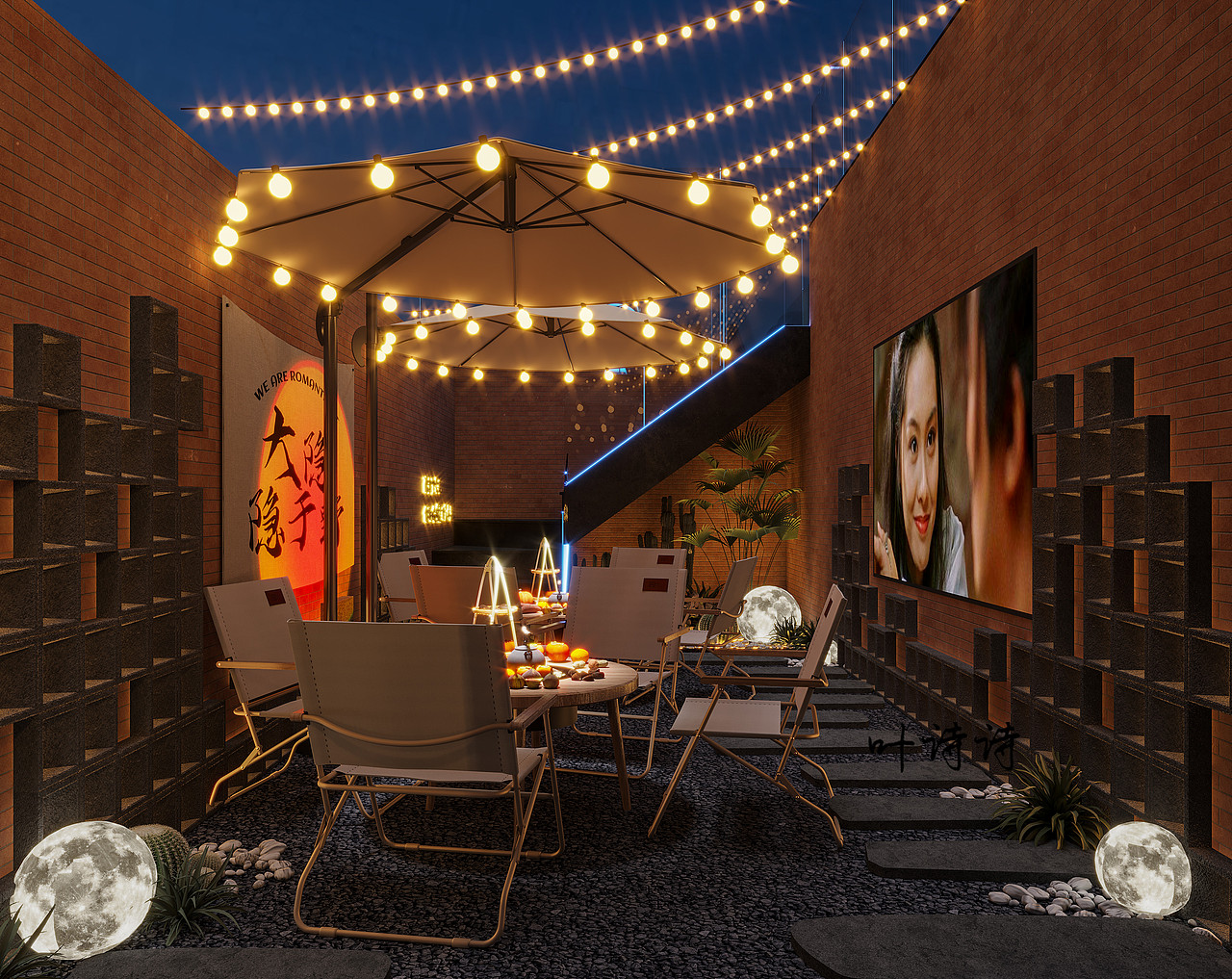 酒吧设计|神秘感的科技型酒吧