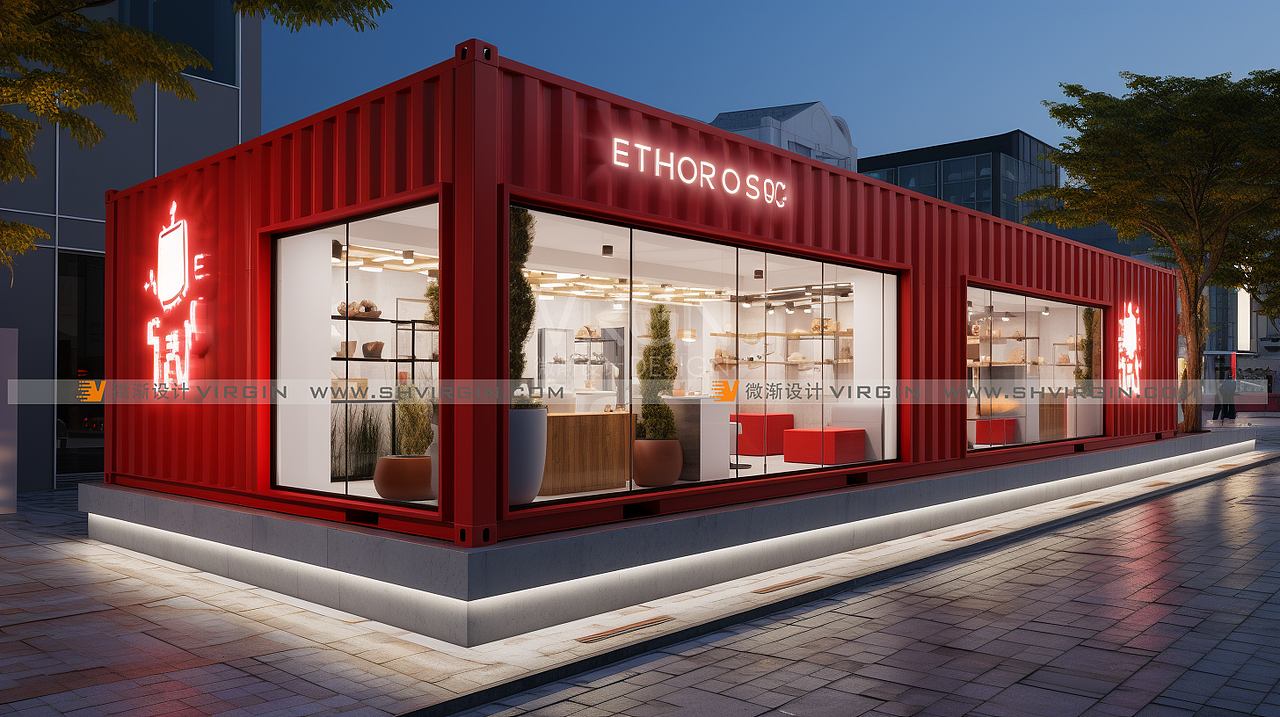 集装箱商业店铺|集装箱零售店铺|集装箱建筑（图ZMzUxMDgxODg4） - 建筑设计 - 站酷设计师微渐ViRGin原创素材 - 站酷ZCOOL
