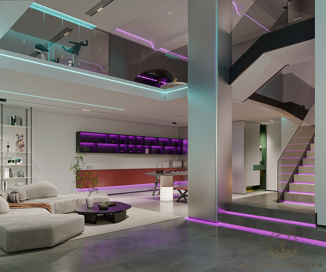 家装的赛博朋克