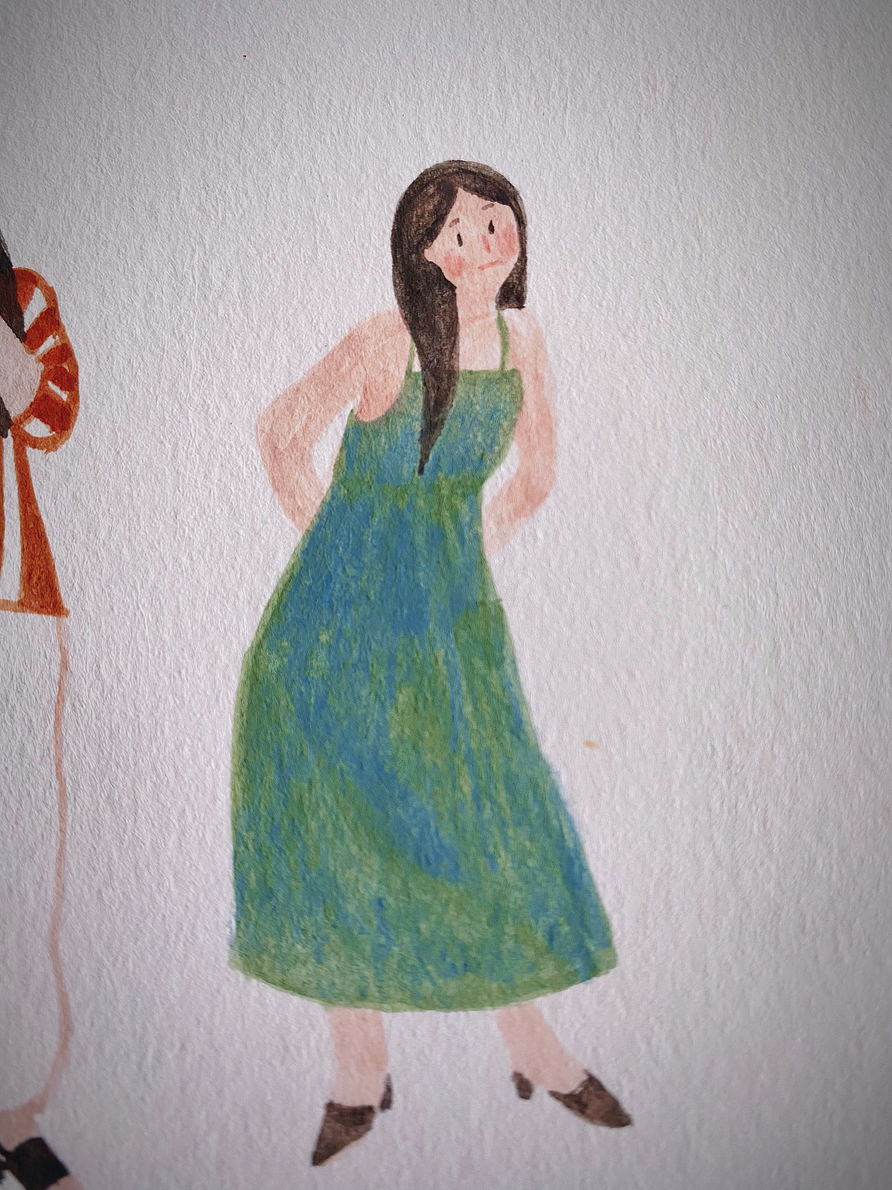 女孩们（图ZMzUyNjEwNzk2） - 艺术插画 - 站酷设计师w大知原创素材 - 站酷ZCOOL