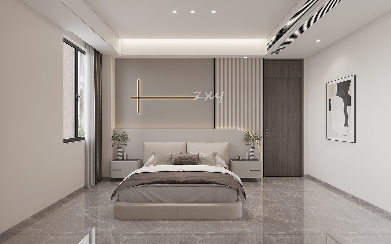 温馨的现代住宅空间——现代家装设计