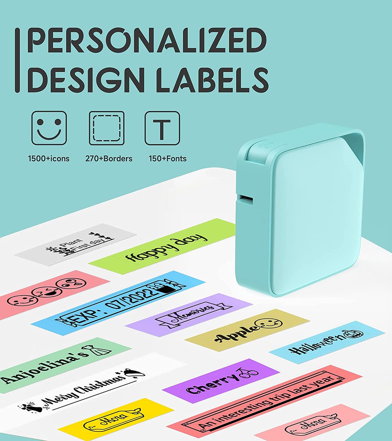 D1600小魔方标签打印机