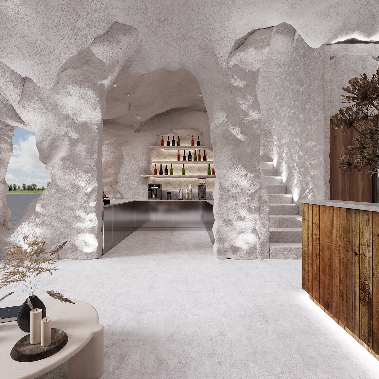 洞穴民宿待君重返“穴居”时代（图ZMzE5MTI4MTY0） - 酒店餐饮设计 - 站酷设计师媛媛设计1原创素材 - 站酷ZCOOL