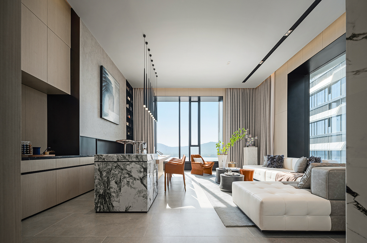 商务会所摄影 | 珠海保利琴澳大都汇 X 乐在拍lephoto（图ZMzY5ODY1MzM2） - 环境/建筑摄影 - 站酷设计师乐在拍空间摄影原创素材 - 站酷ZCOOL