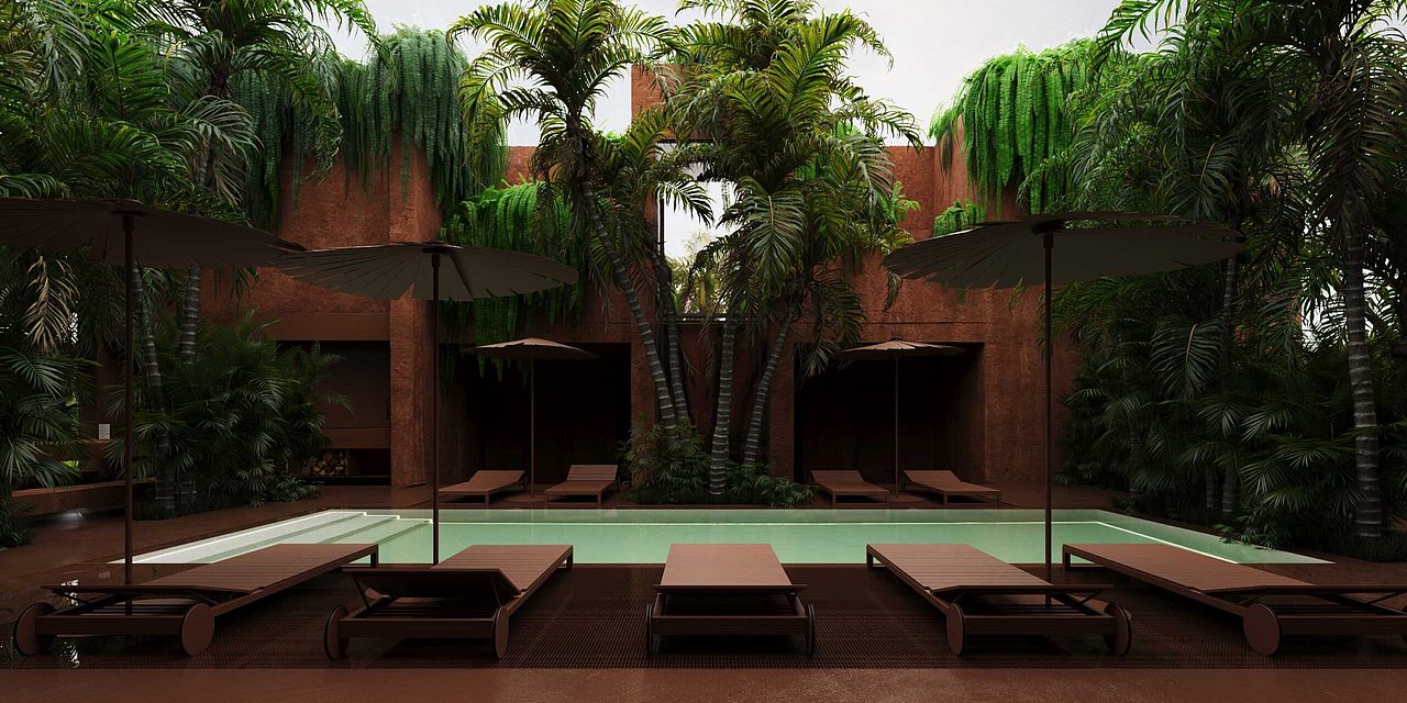 藏身在雨林的餐廳