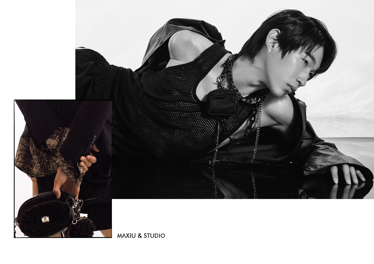 形象片✖️blue and white color