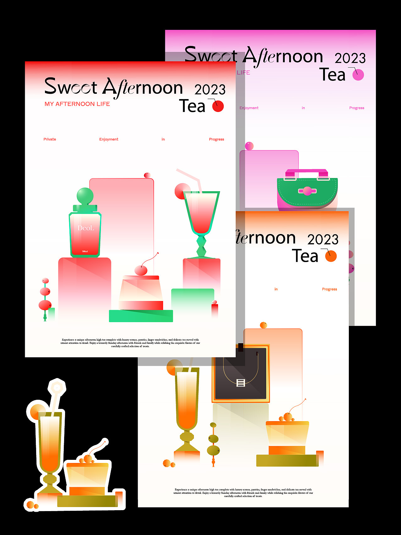 Sweet Afternoon Tea系列视觉KV(图ZMzMyMzc1Mjc2) - 海报 - 站酷设计师大REAL原创素材 - 站酷ZCOOL
