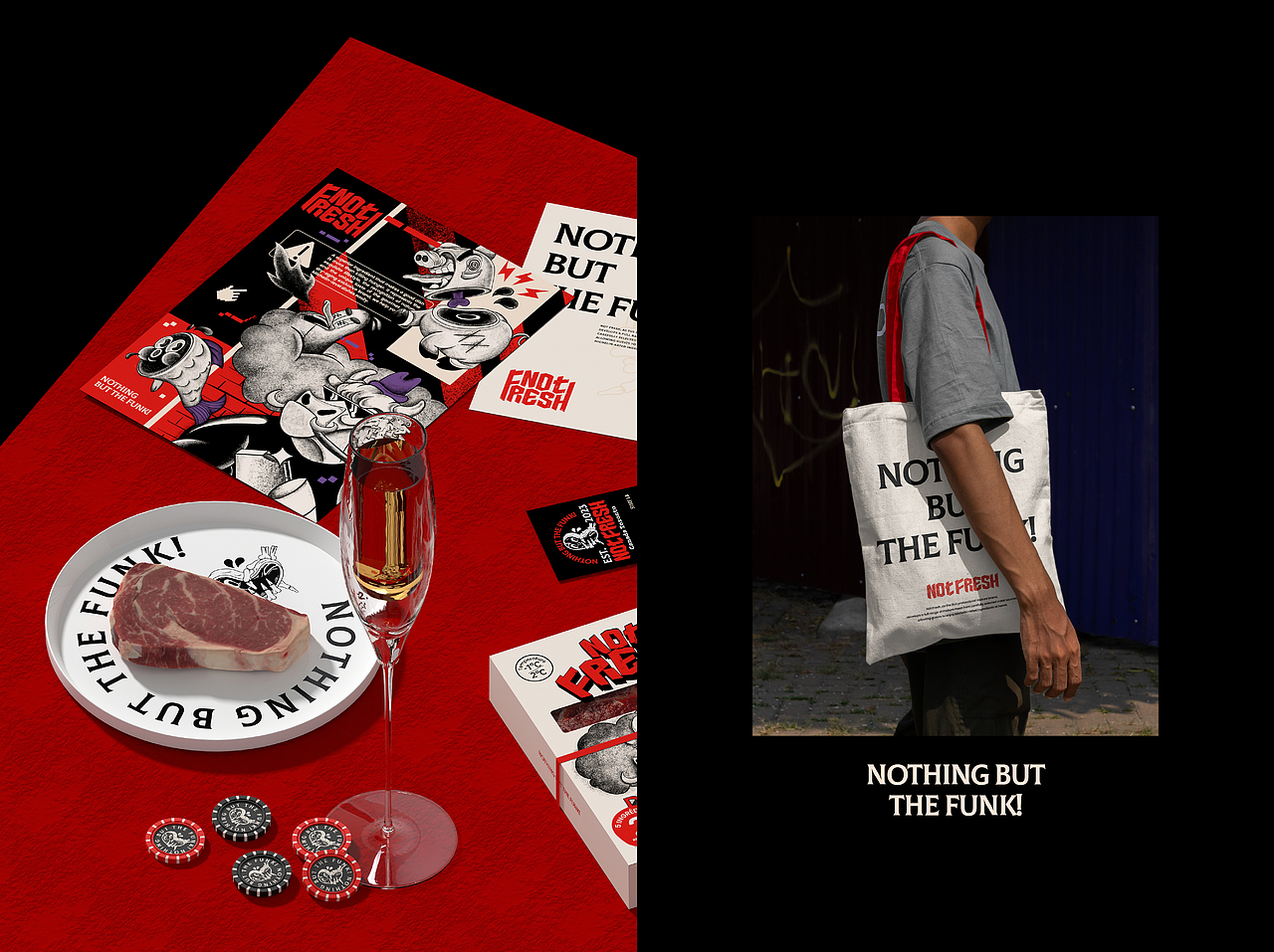 整点彩蛋xNotFresh熟成肉品牌视觉设计（图ZMzY1OTcyMjI4） - 品牌 - 站酷设计师整点彩蛋原创素材 - 站酷ZCOOL