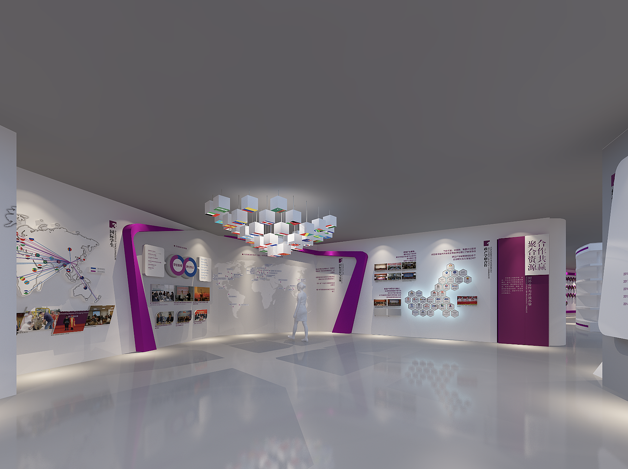 重庆科技学院校史馆展厅设计（图ZMzEzNzI3ODIw） - 展陈设计 - 站酷设计师重庆ADC共设时代原创素材 - 站酷ZCOOL